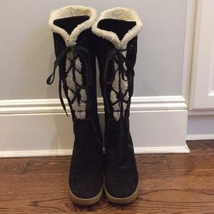 MICHAEL Michael Kors Sherpa Lined Boots